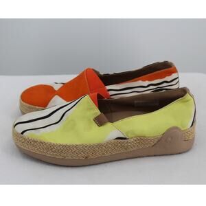 UIN Women's Espadrilles Knitted Lightweight Casual Shoes summer waves 8.5
